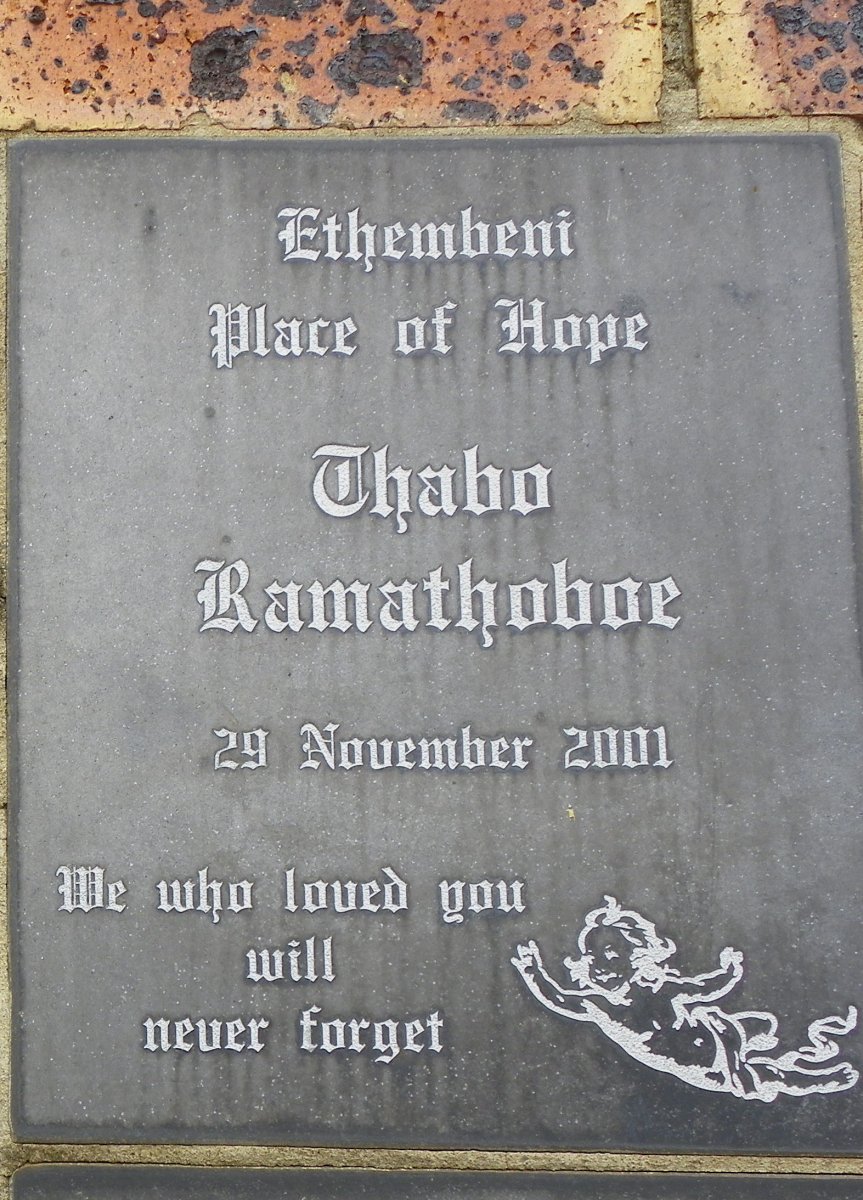 RAMATHOBOE Thabo -2001