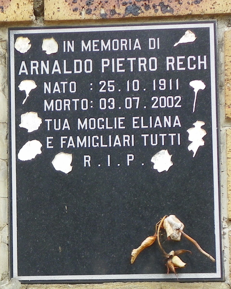 RECH Arnaldo Pietro 1911-2002