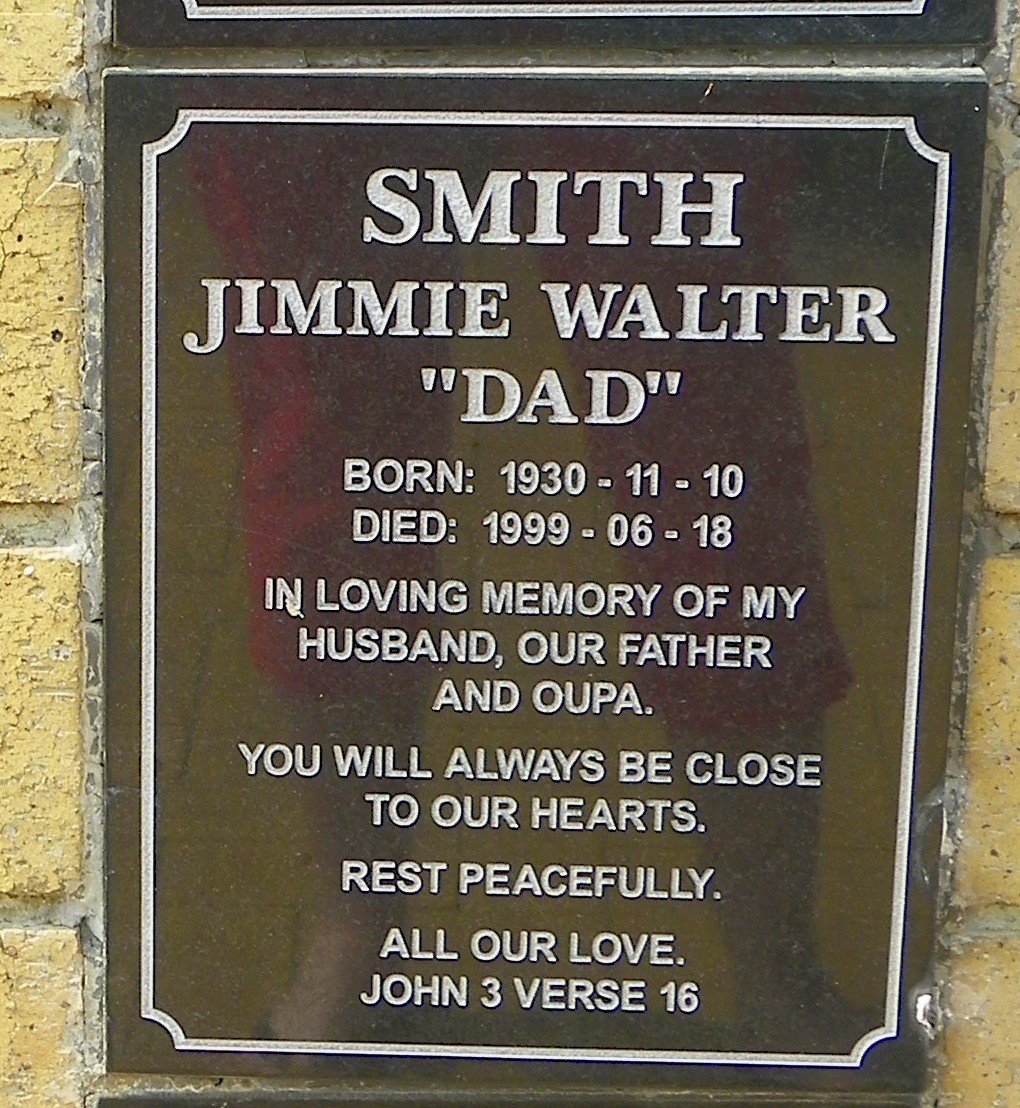 SMITH Jimmie Walter 1930-1999