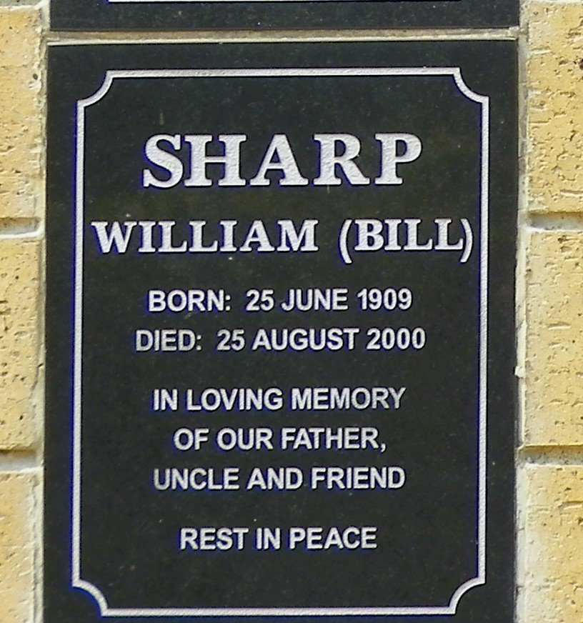 SHARP William 1909-2000
