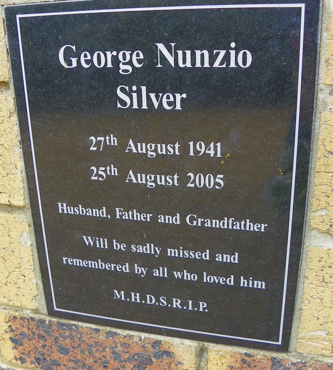 SILVER George Nunzio 1941-2005