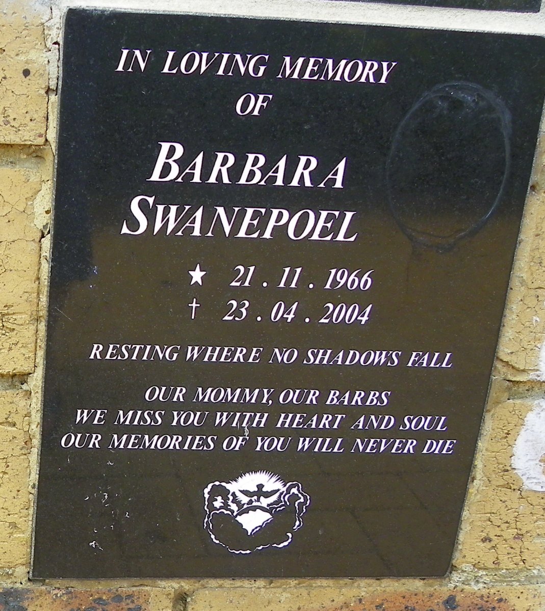 SWANEPOEL Barbara 1966-2004