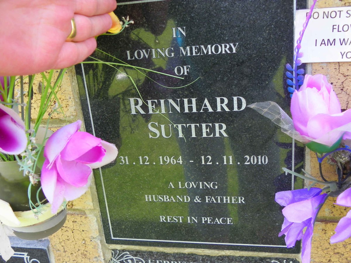 SUTTER Reinhard 1964-2010
