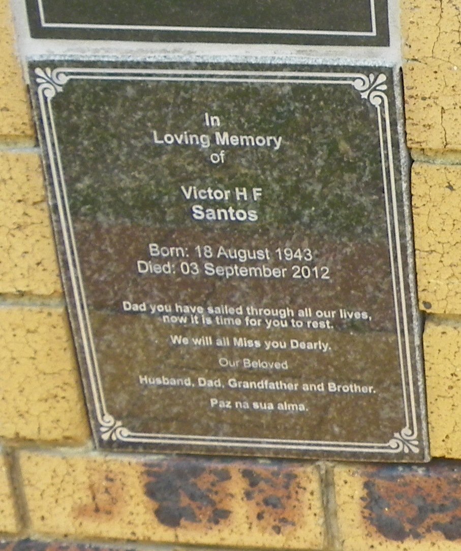 SANTOS Victor H.F. 1943-2012