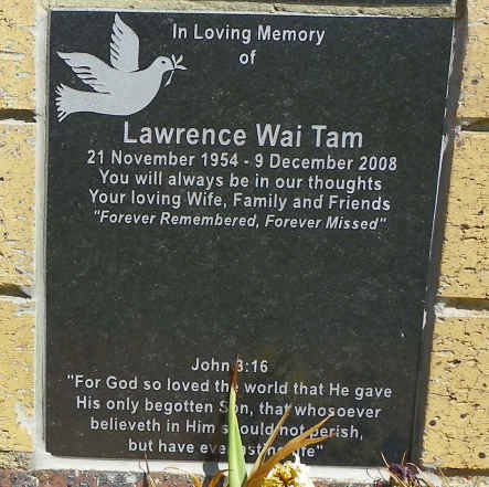 TAM Lawrence Wai 1954-2008