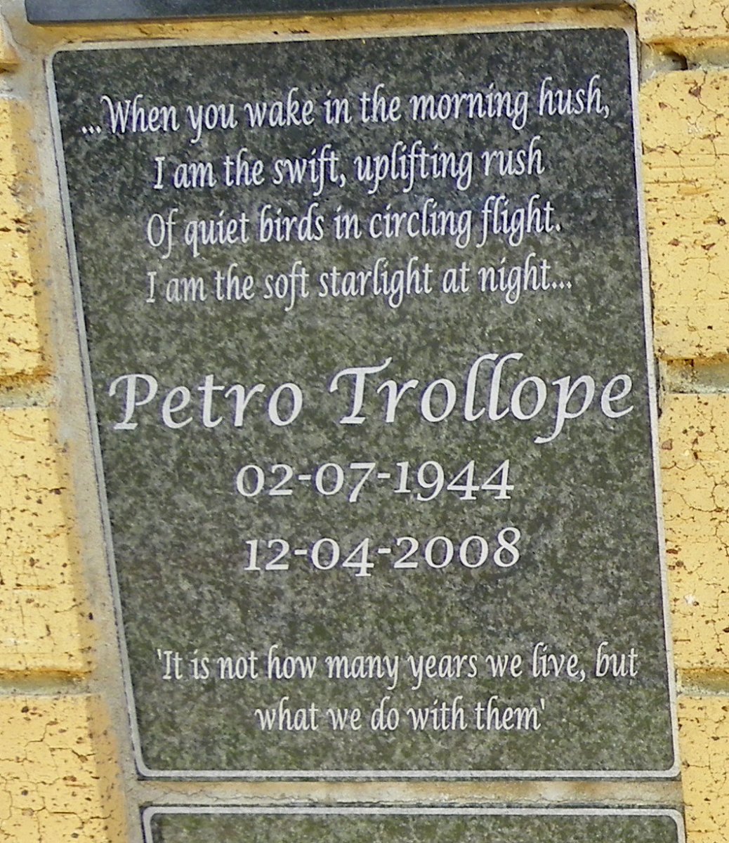 TROLLOPE Petro 1944-2008