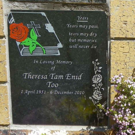 TOO Theresa Tam Enid 1951-2010