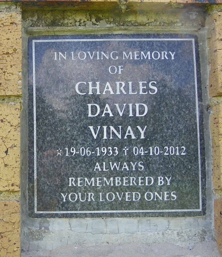 VINAY Charles David 1933-2012
