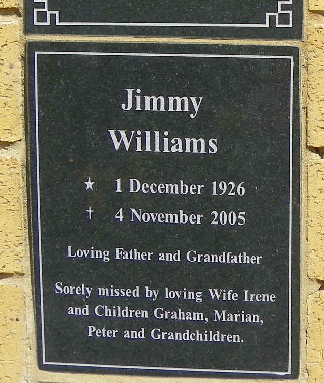 WILLIAMS Jimmy 1926-2005