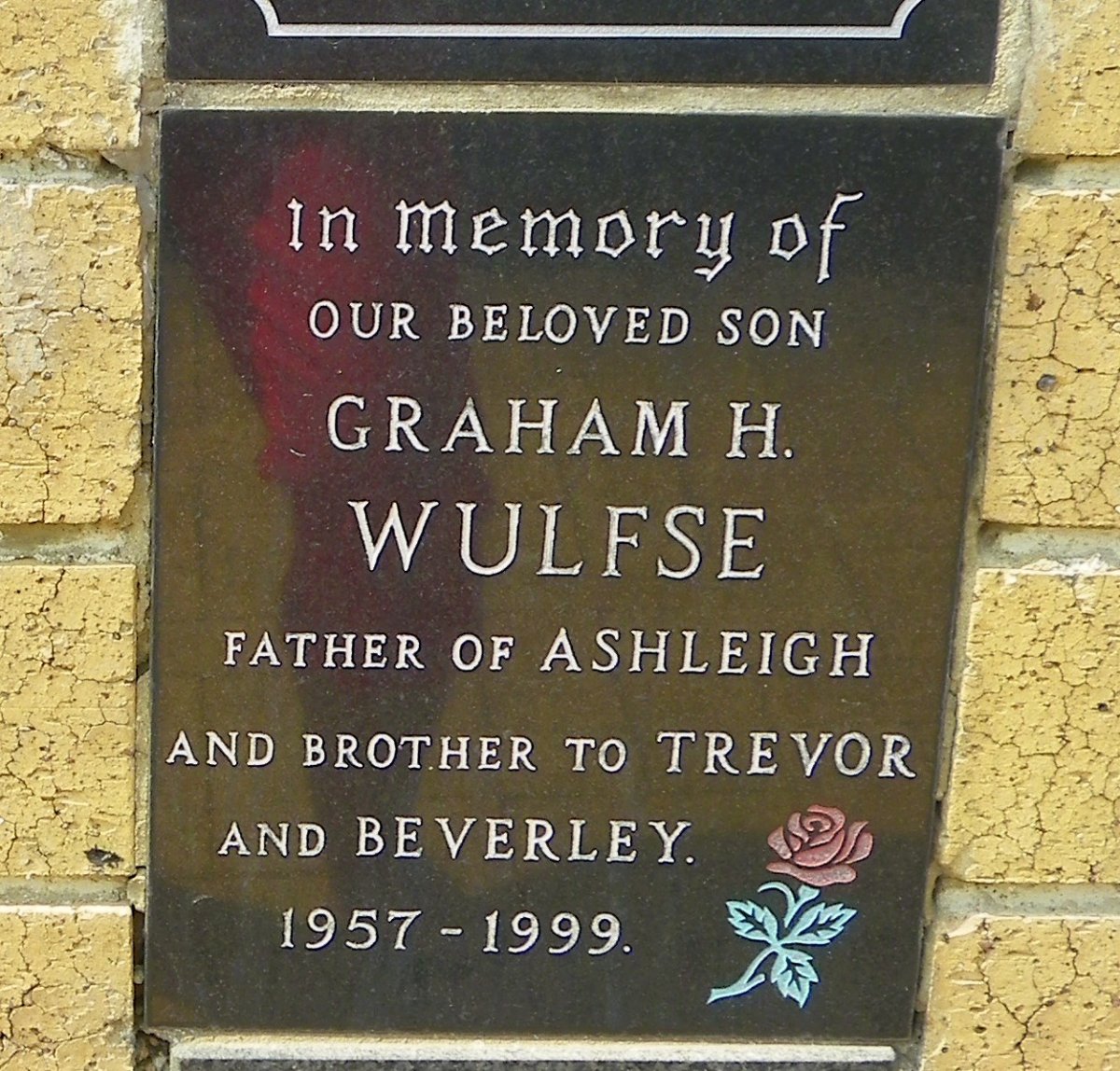 WULFSE Graham H. 1957-1999