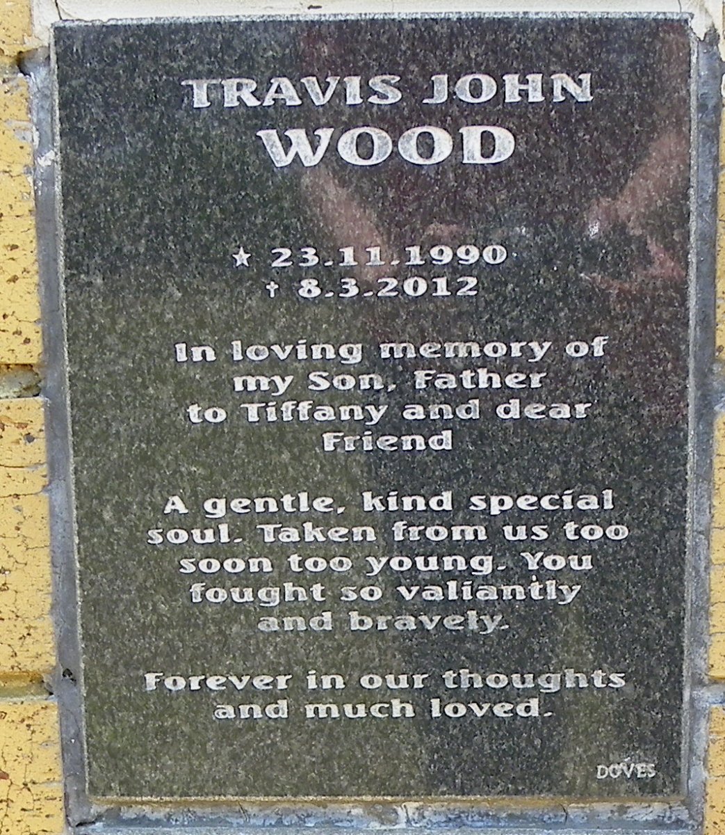 WOOD Travis John 1990-2012
