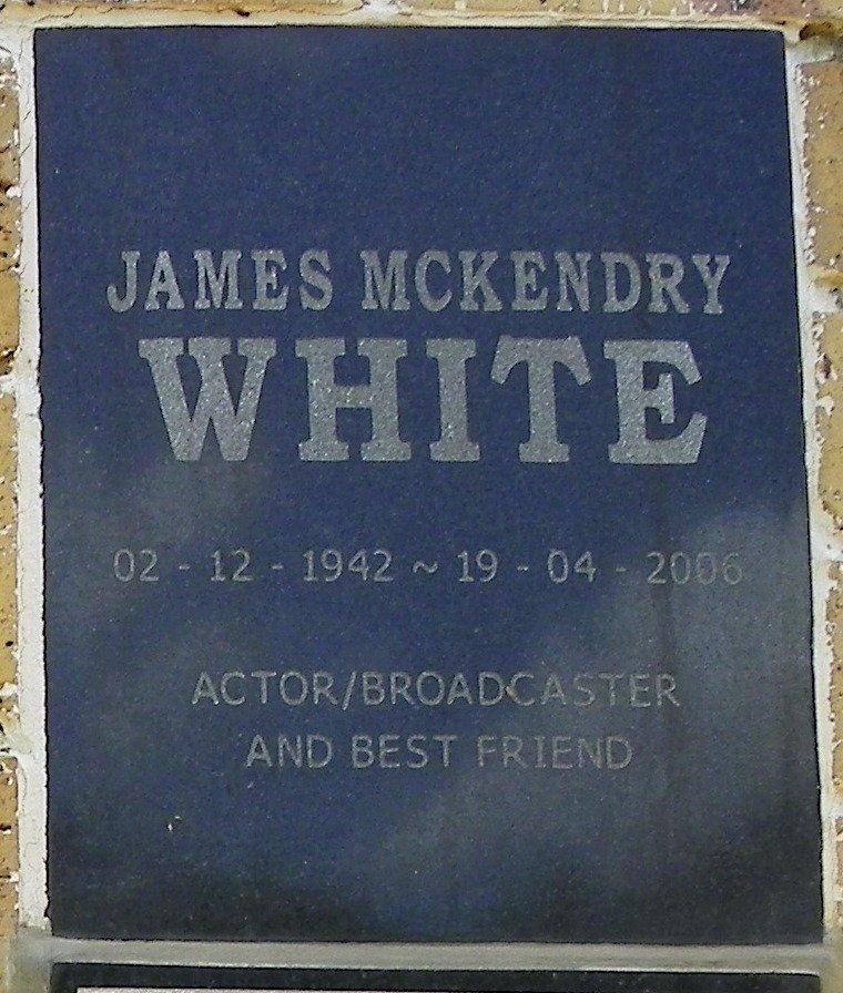 WHITE James McKendry 1942-2006