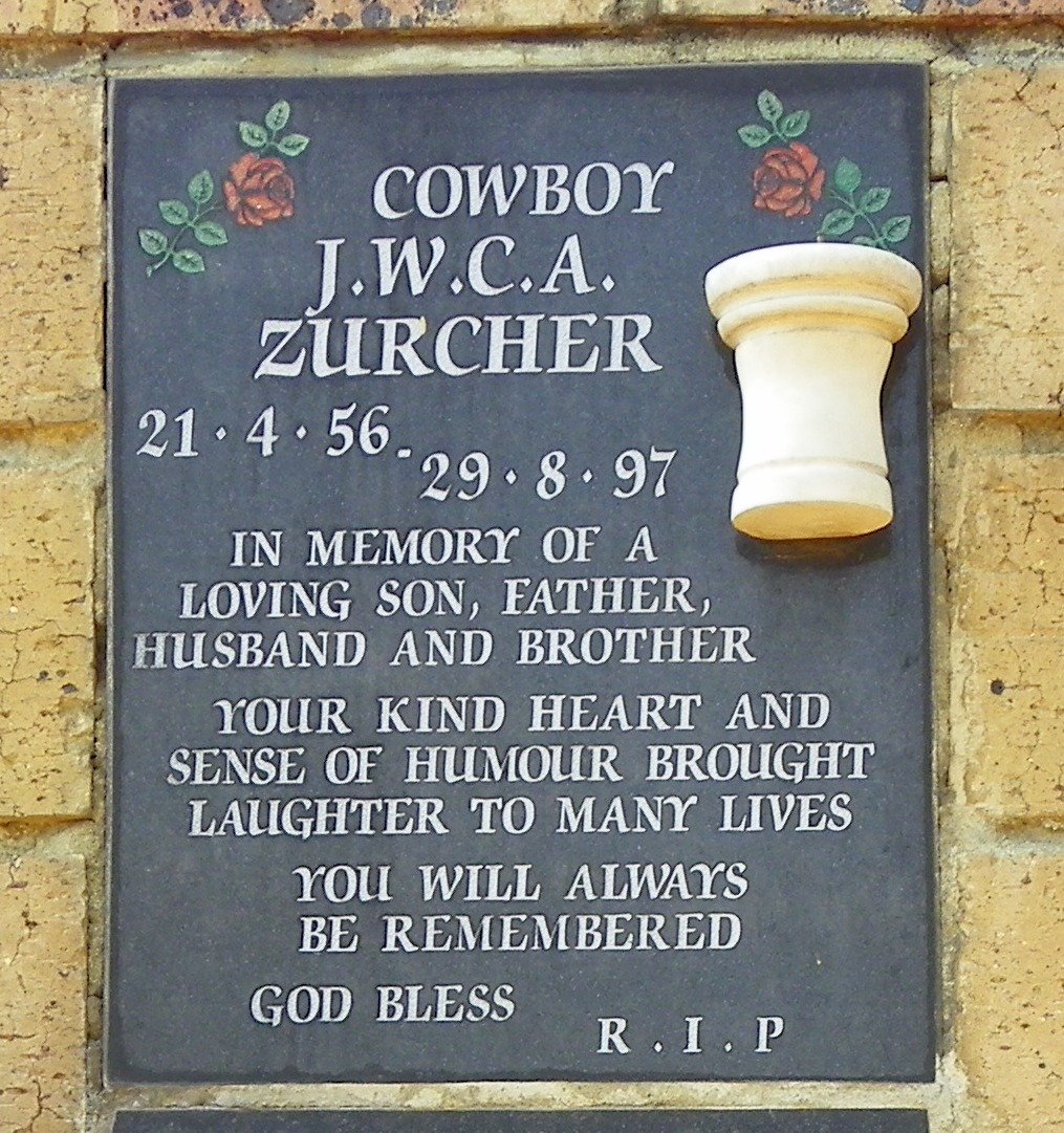 ZURCHER J.W.C.A. 1956-1997