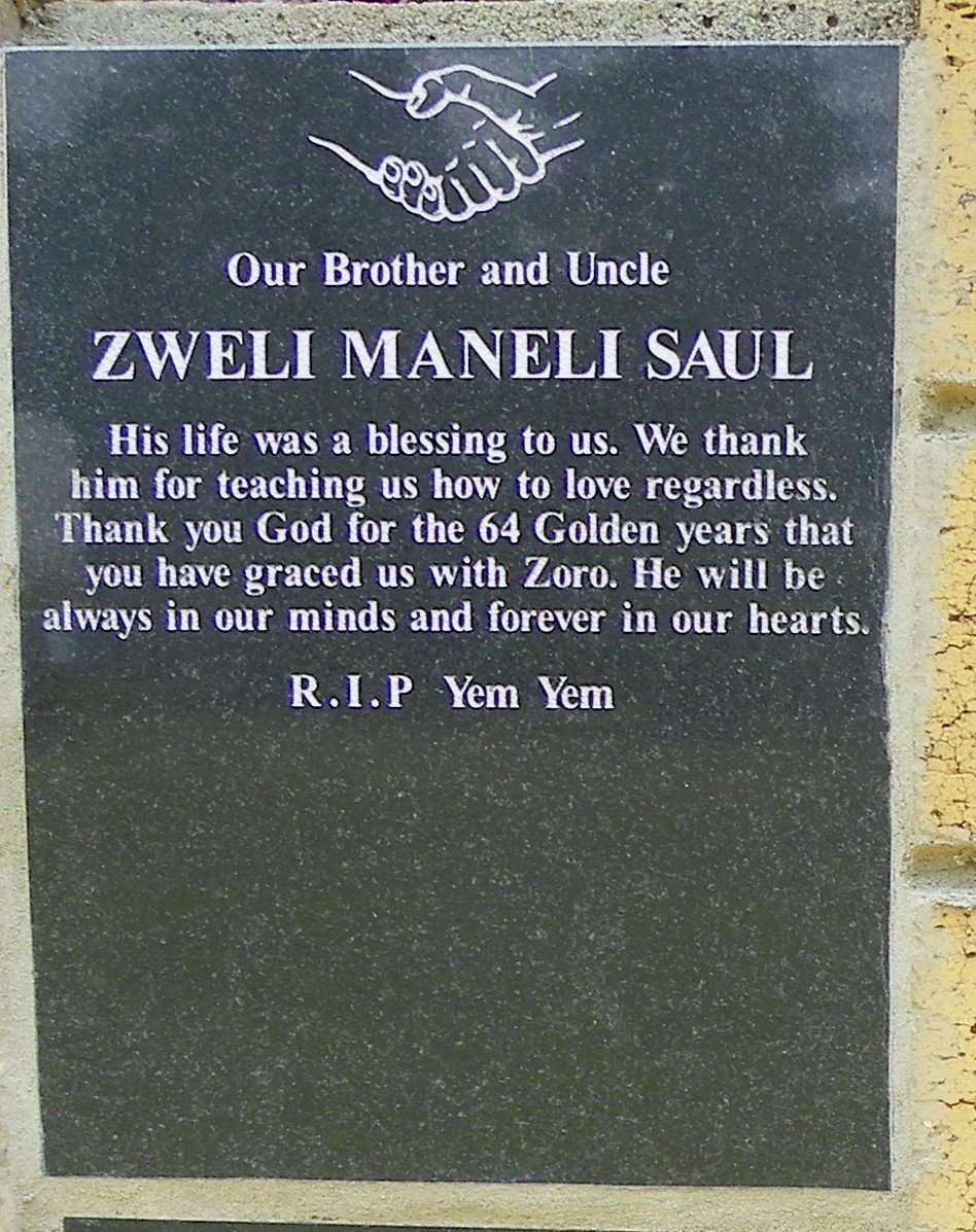 ZWELI Maneli Saul