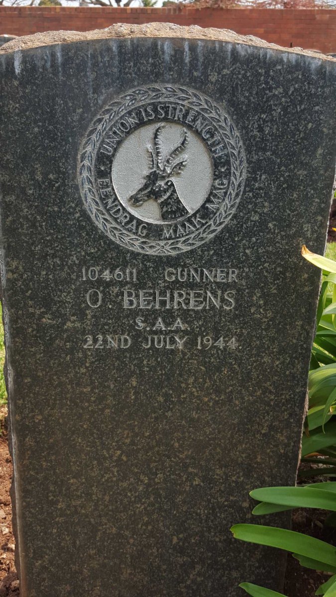 BEHRENS O. -1944
