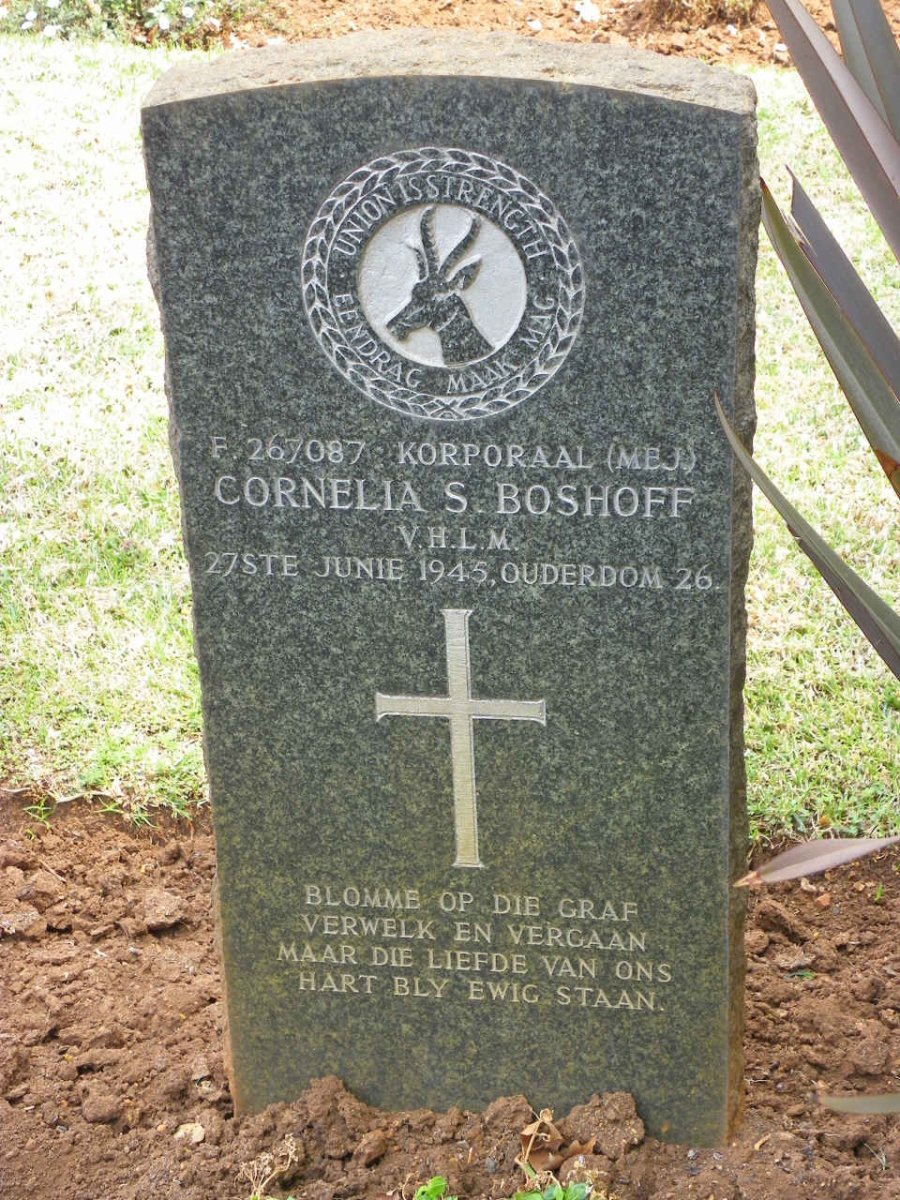 BOSHOFF Cornelia S. -1945