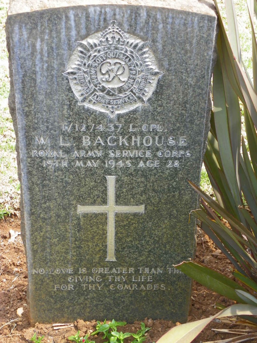 BACKHOUSE L. -1945