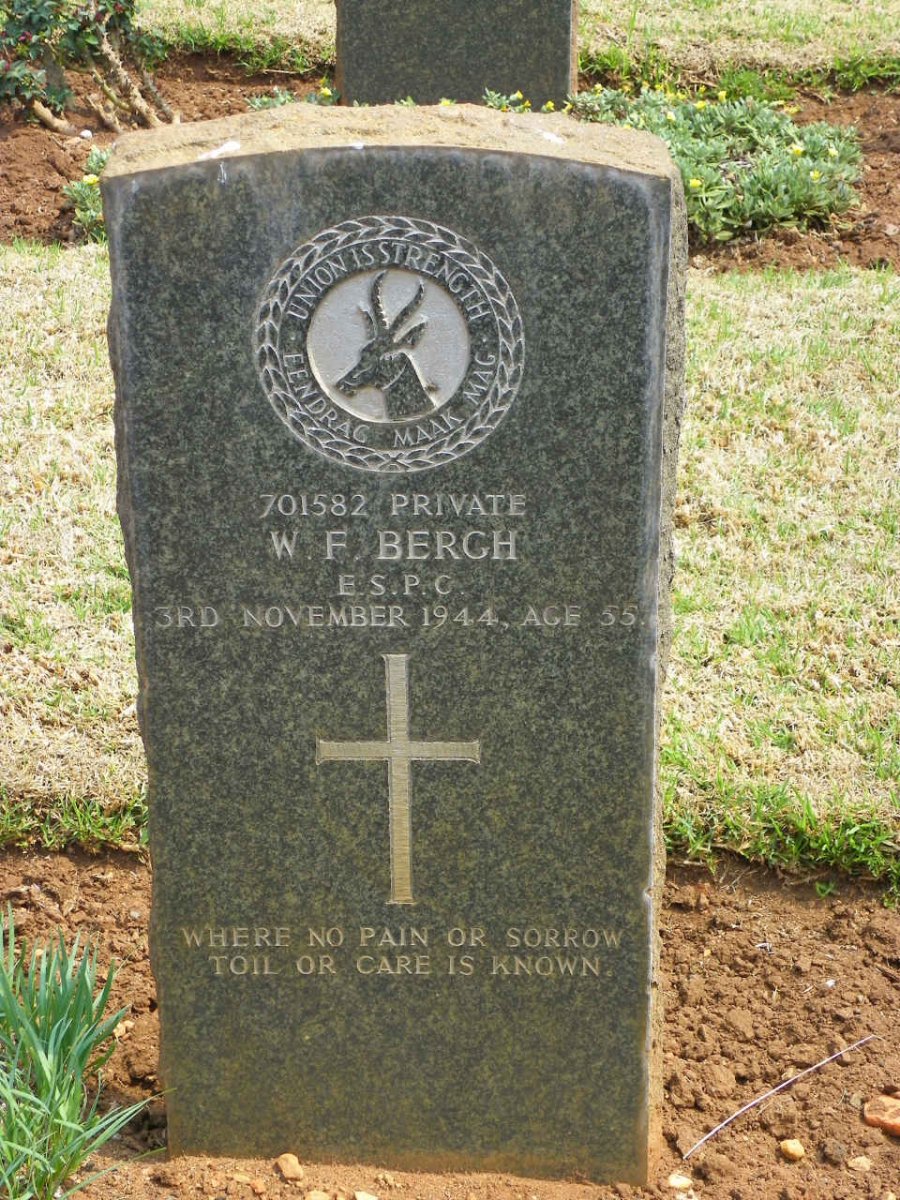 BERGH W.F. -1944