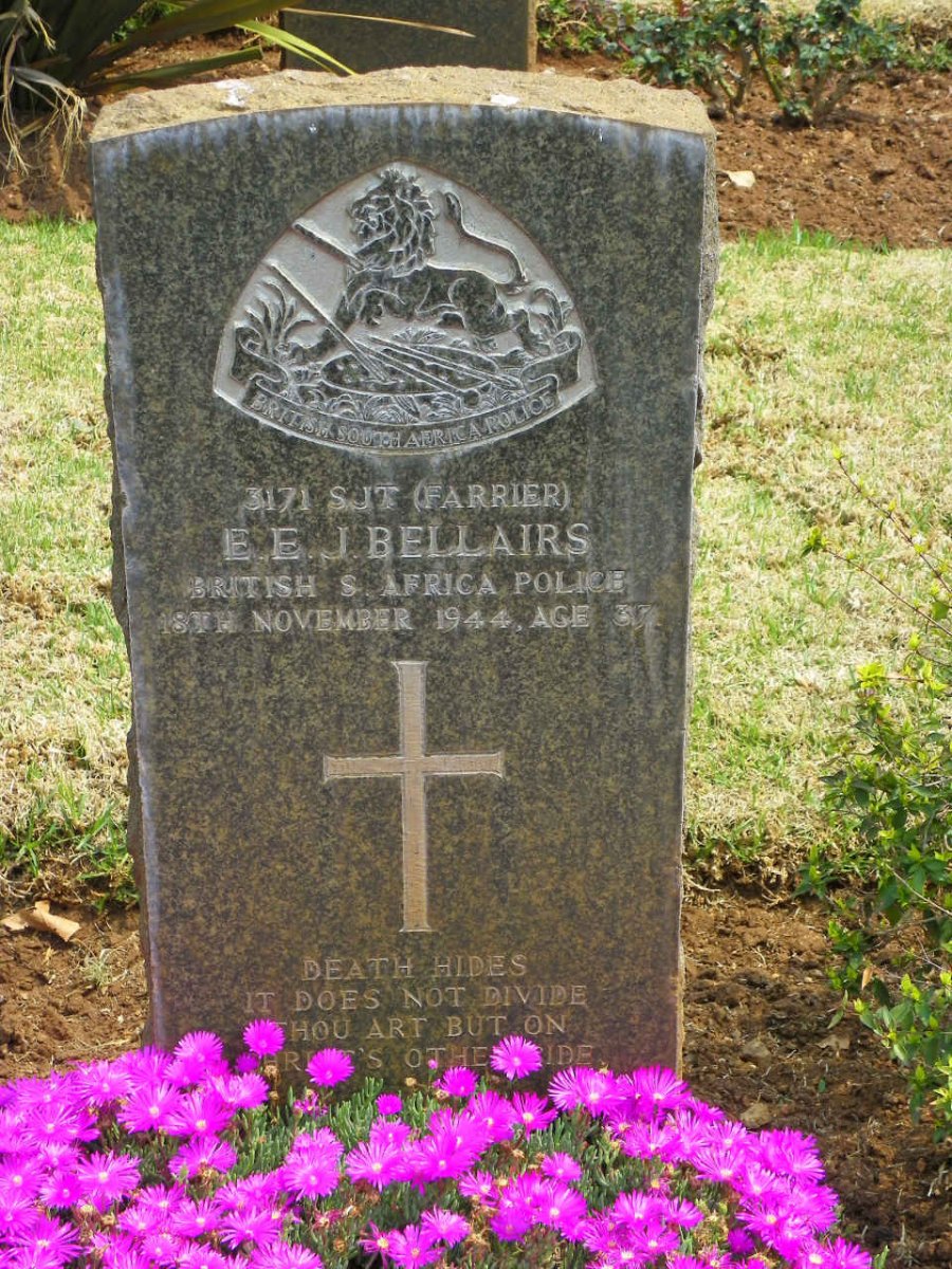 BELLAIRS E.J.J. -1944