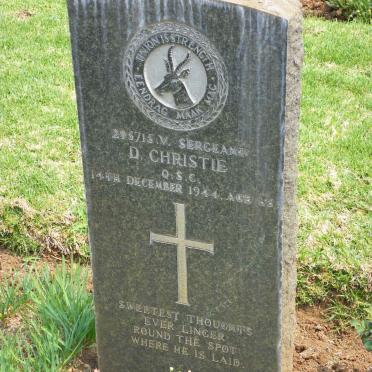 CHRISTIE D. -1944