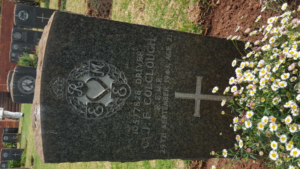 COLCLOUGH C.J.F. -1943