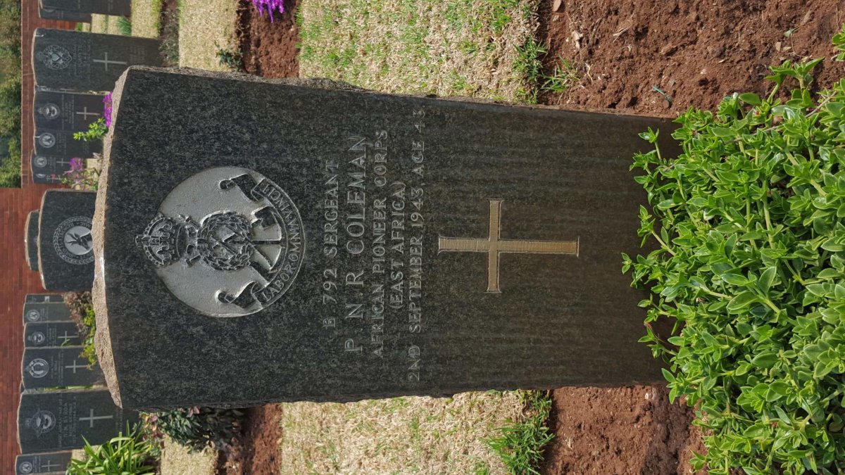 COLEMAN P.N.R. -1943