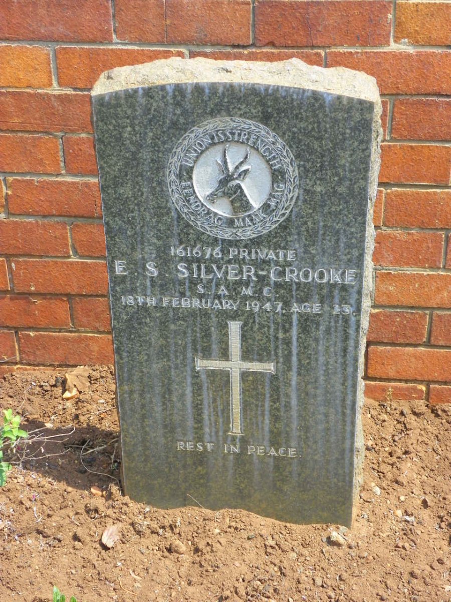 CROOKE E.S., SILVER -1947