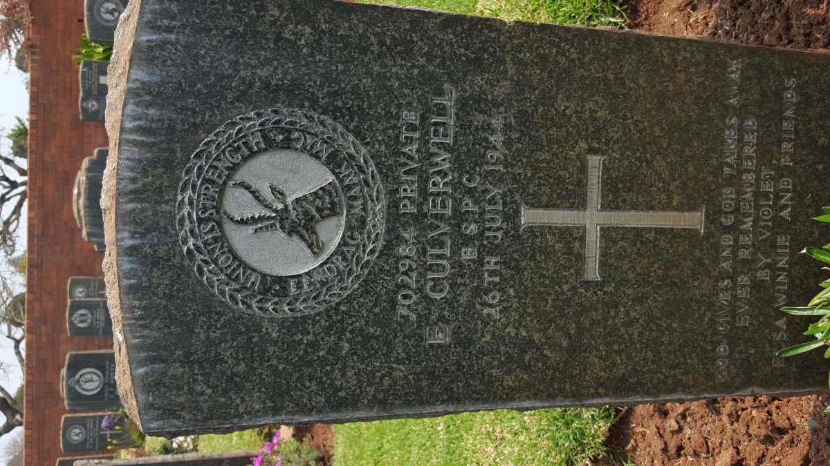 CULVERWELL E. -1944