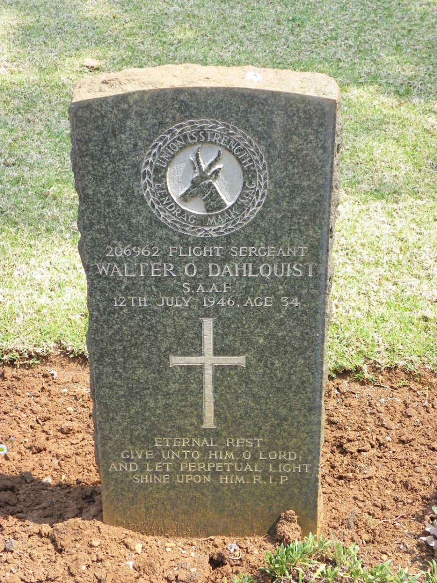 DAHLQUIST Walter O. -1946