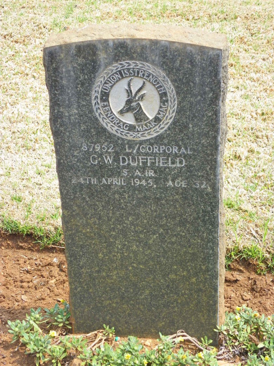 DUFFIELD G.W. -1945