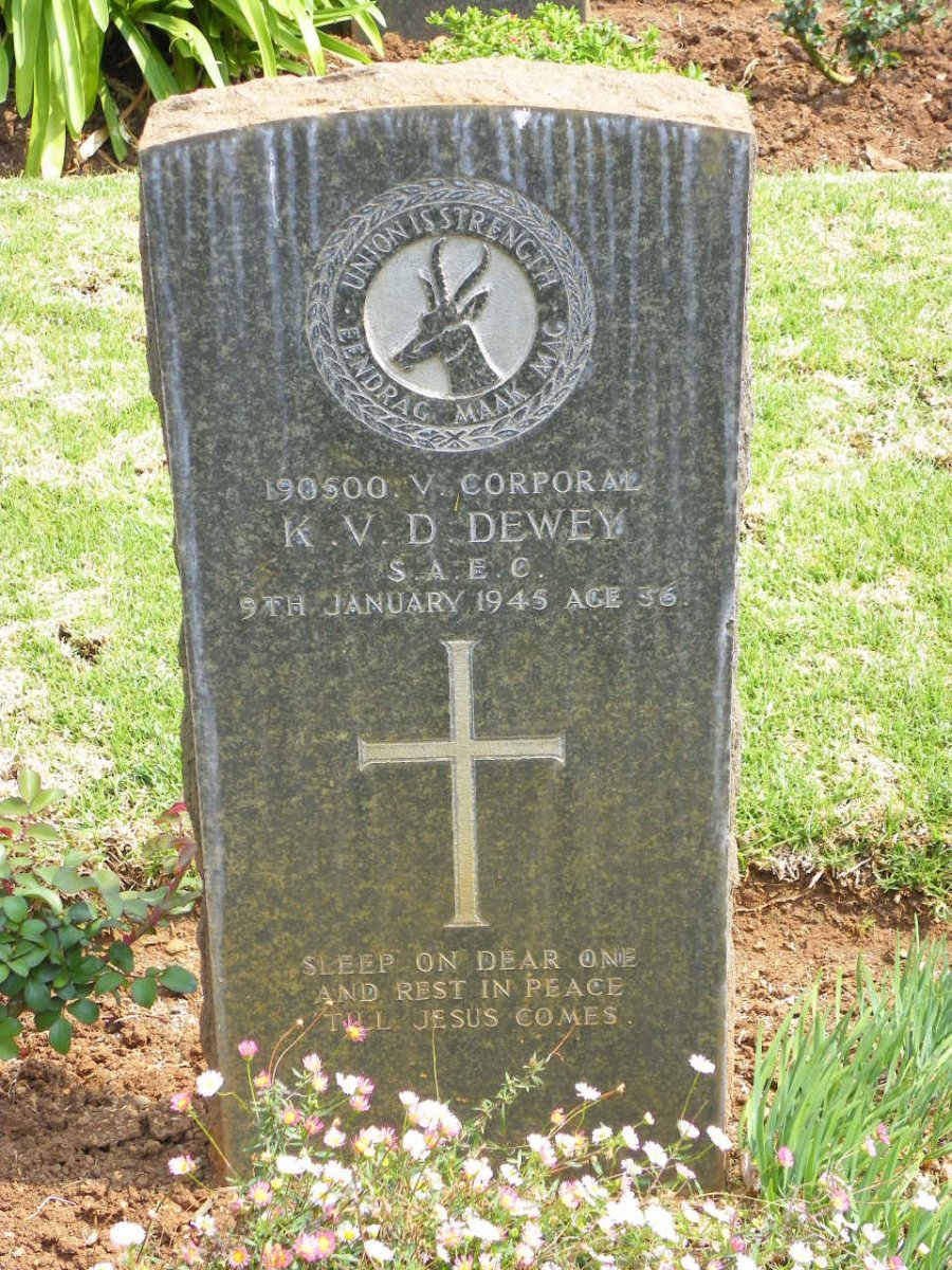 DEWEY K.V.D. -1945
