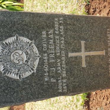 FREEMAN P.J. -1943