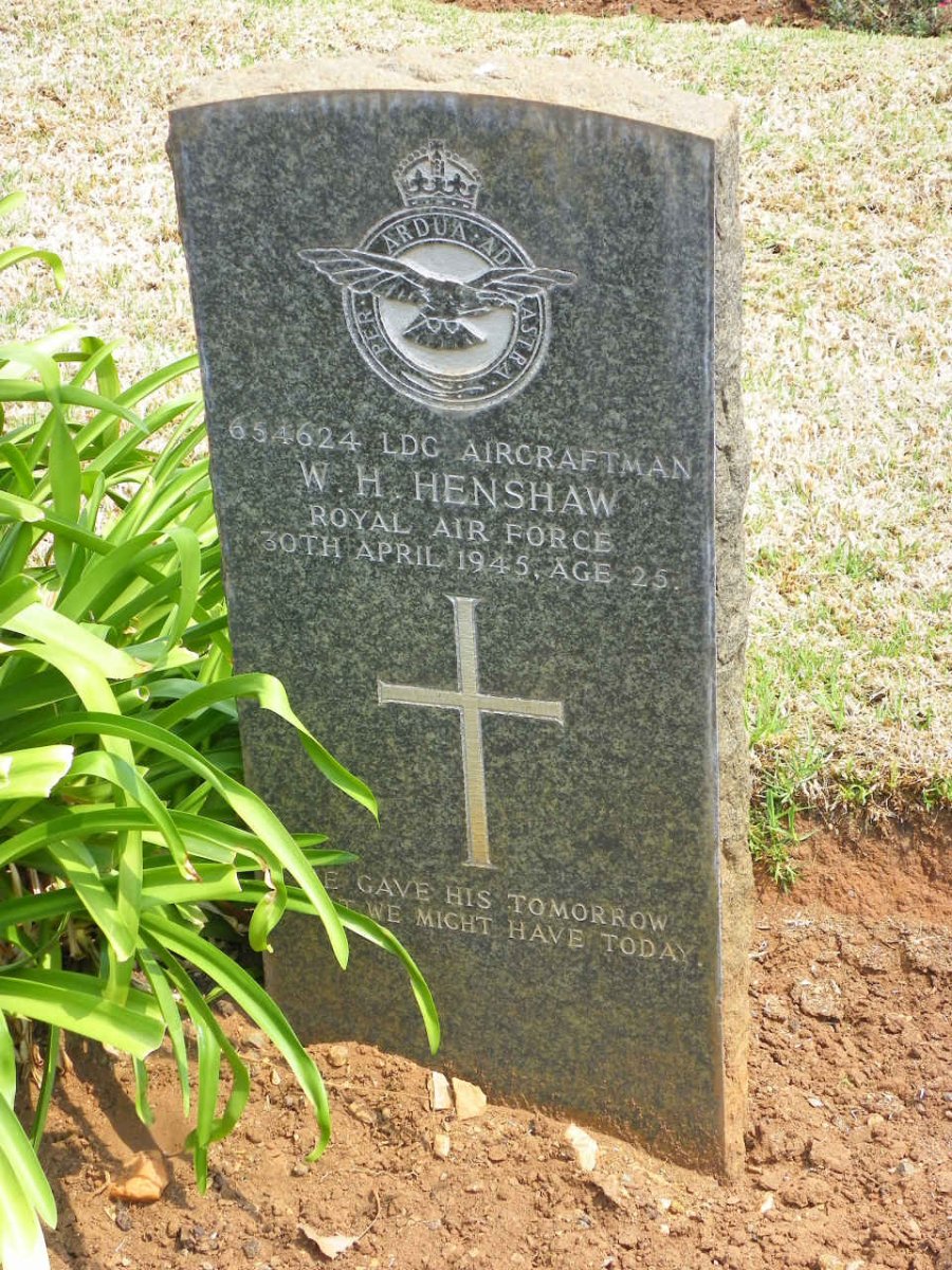 HENSHAW W.H. -1945