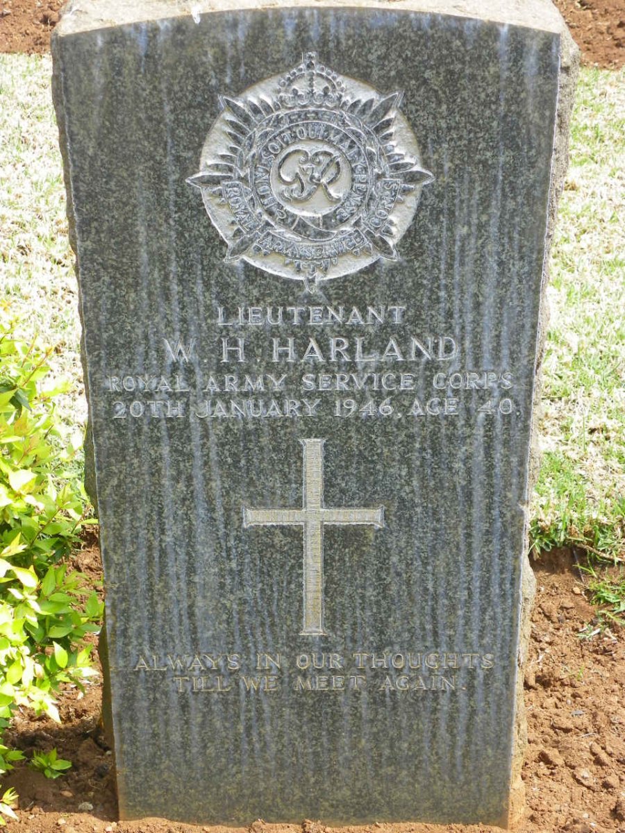 HARLAND W.H. -1946