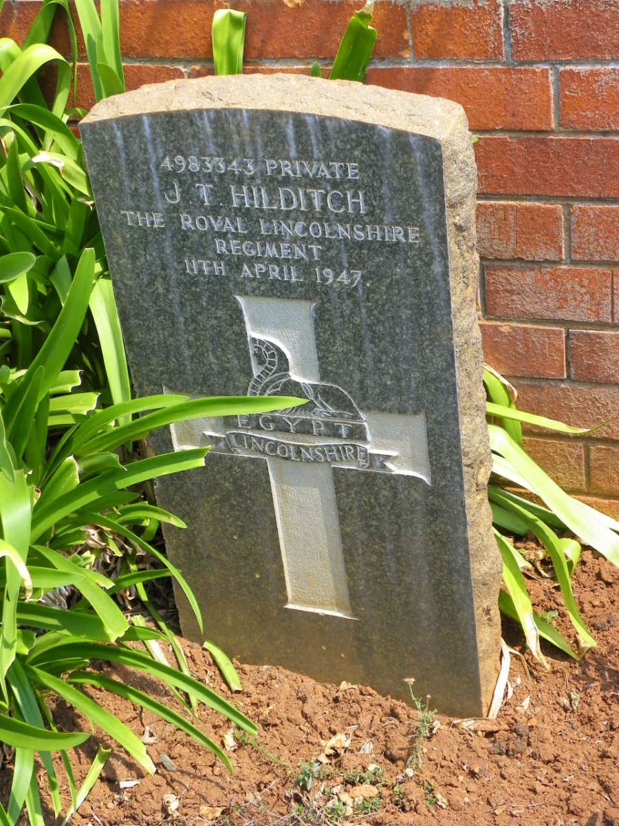HILDITCH J.T. -1947