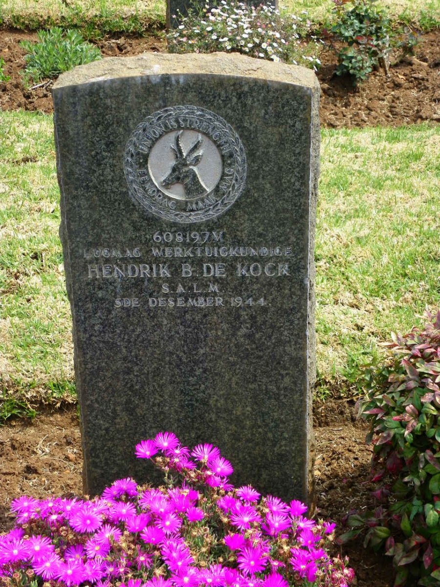 KOCK Hendrik B., de -1944