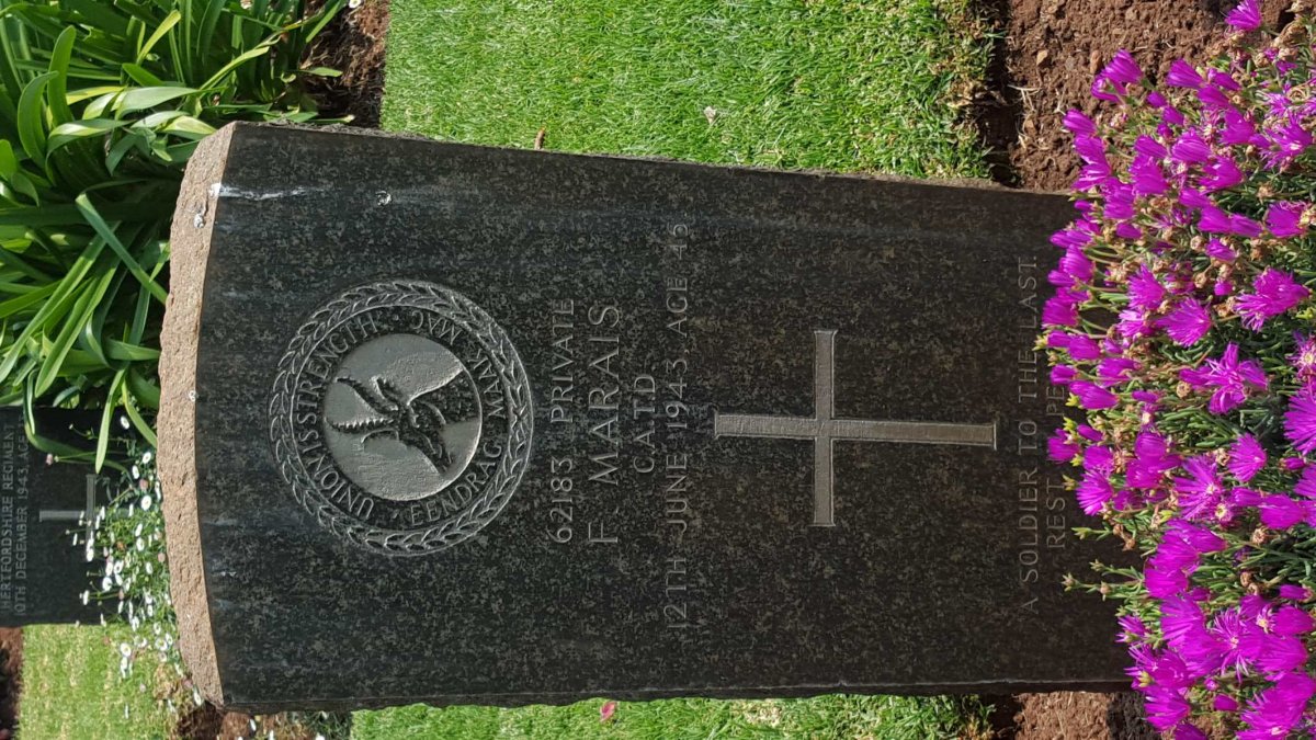 MARAIS F. -1943