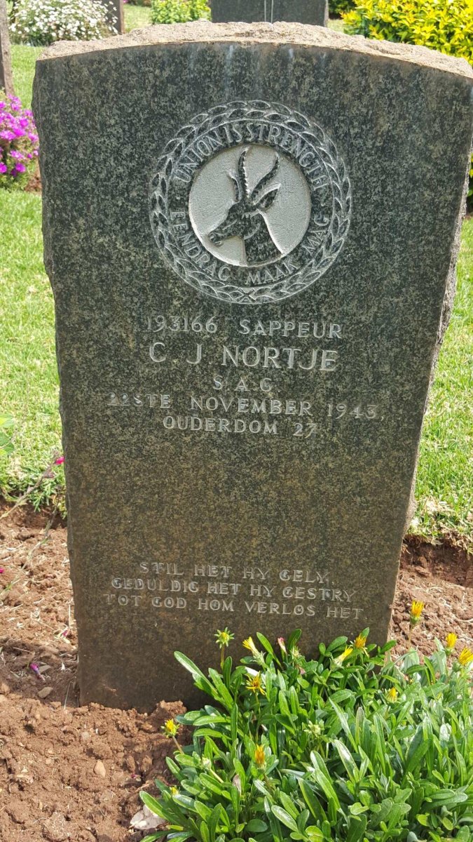NORTJE C.J. -1943