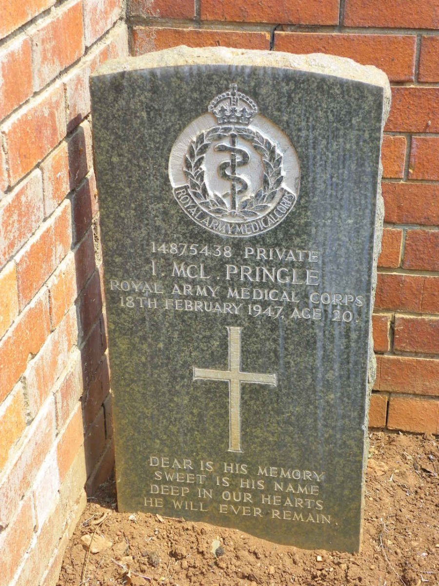 PRINGLE I. McL. -1947