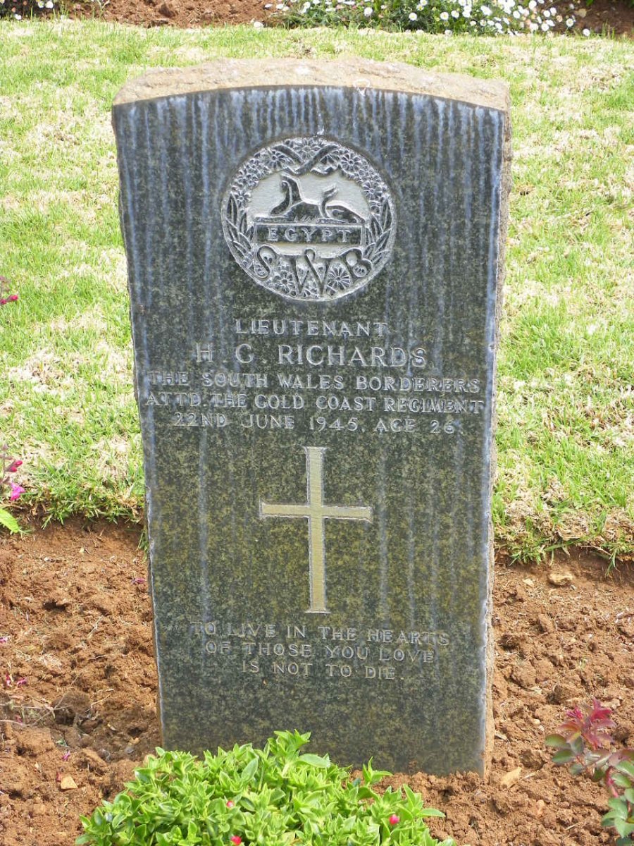 RICHARDS H.G. -1945