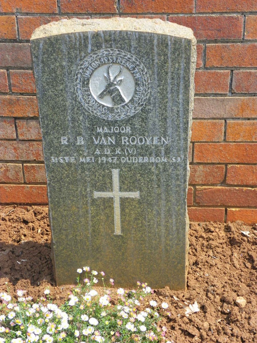 ROOYEN R.B., van -1947