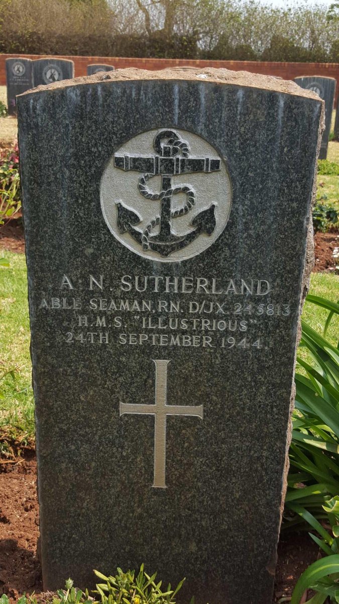 SUTHERLAND A.N. -1944