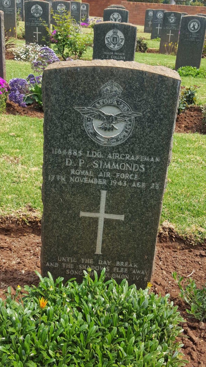 SIMMONDS D.P. -1943