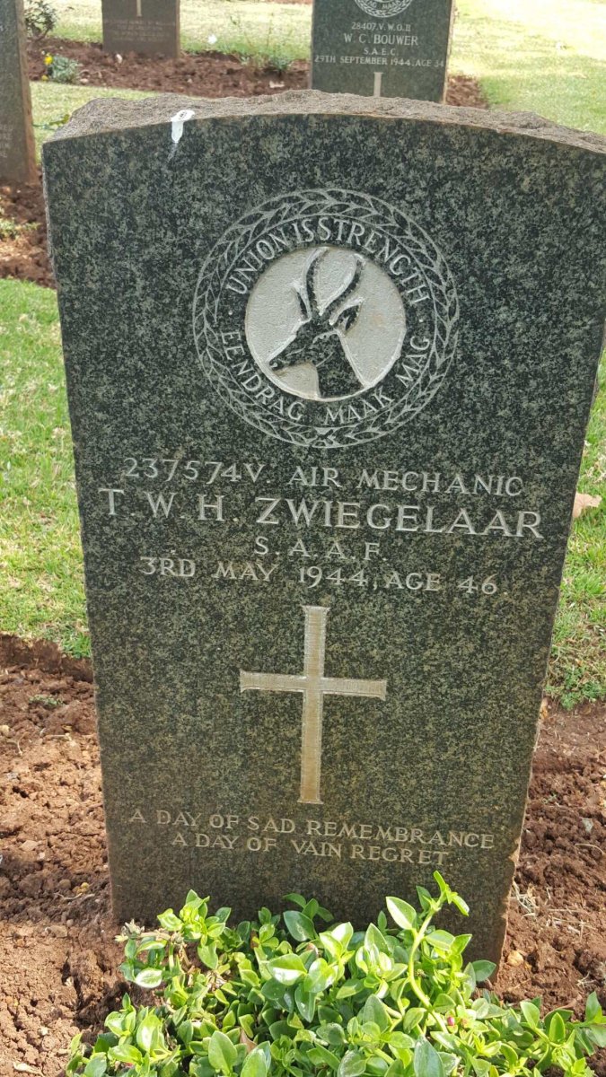 ZWIEGELAAR T.W.H. -1944