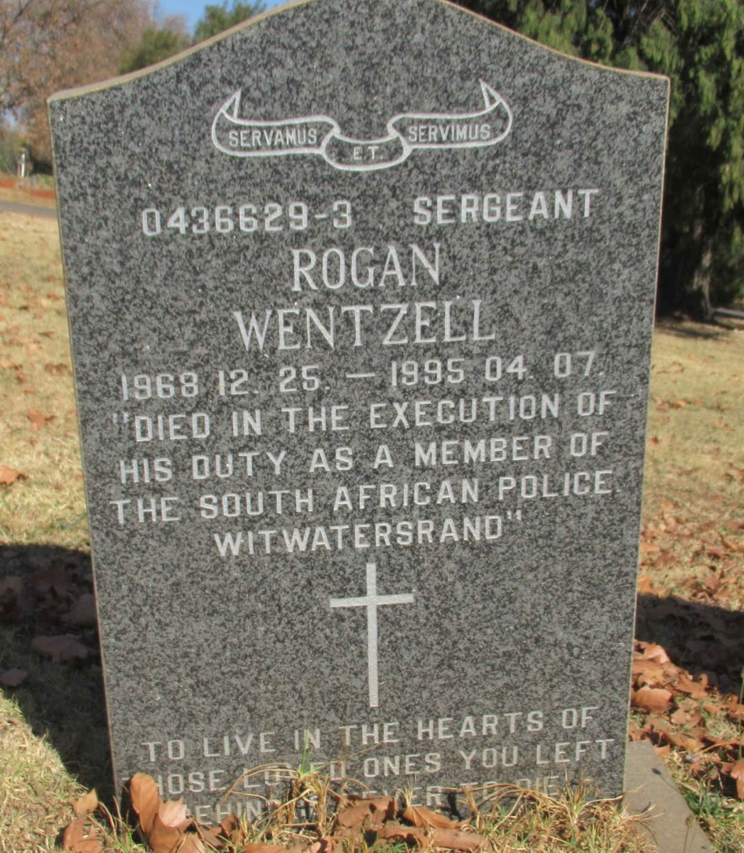 WENTZELL Rogan 1968-1995