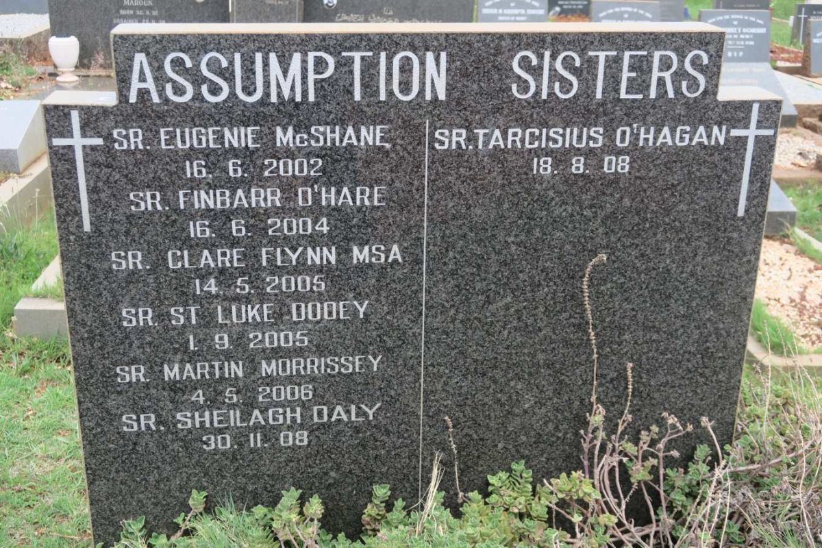 Assumption Sisters' Graves