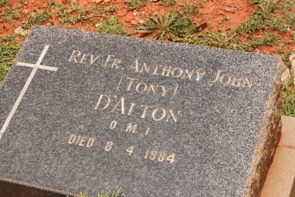 D'ALTON Anthony John -1984