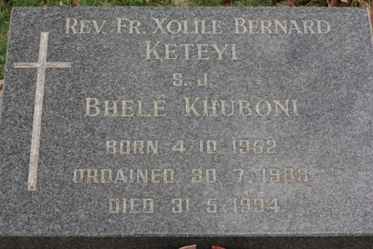 KETEYI Xolile Bernard 1952-1994
