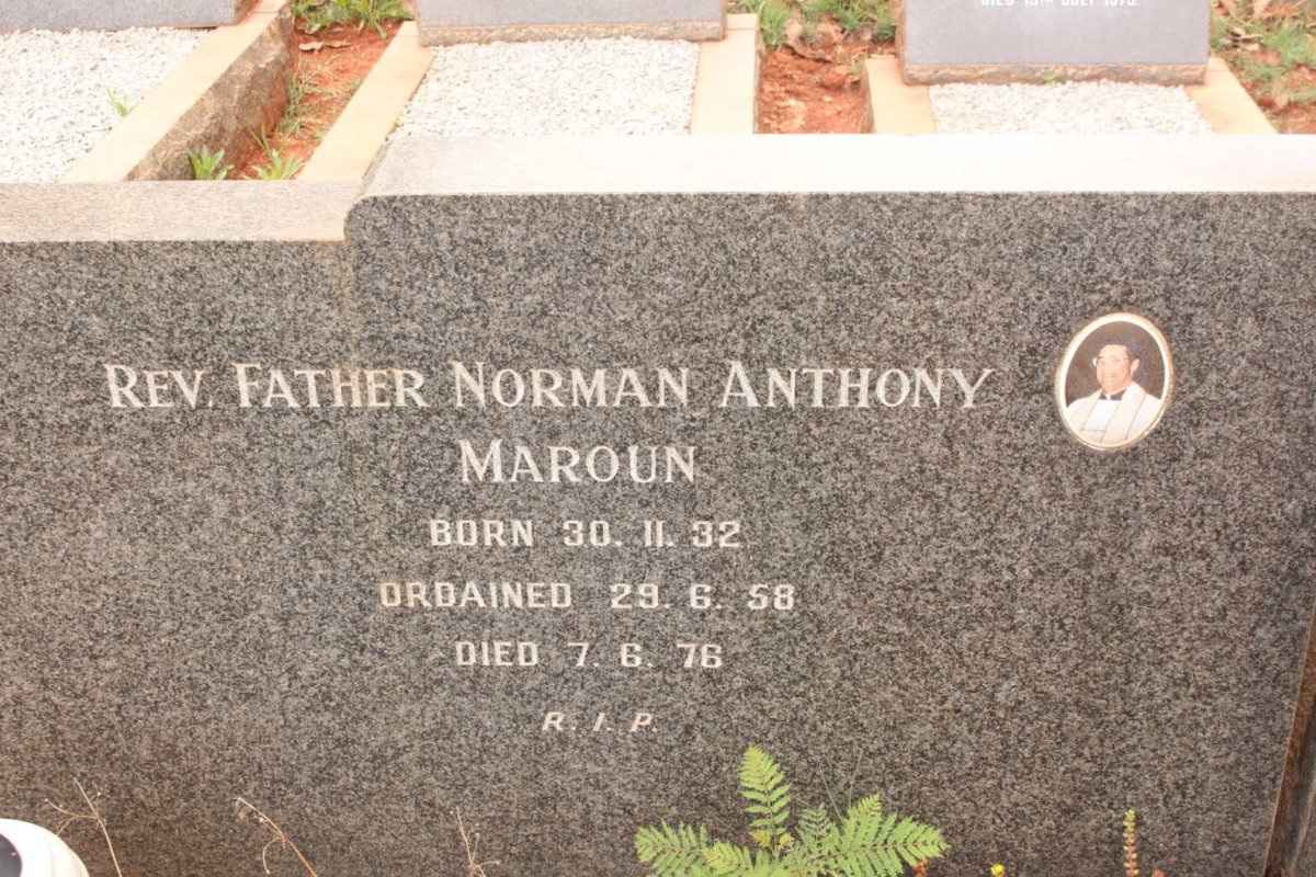 ALAM Peter 1897-1962 :: MAROUN Norman Anthony 1932-1976
