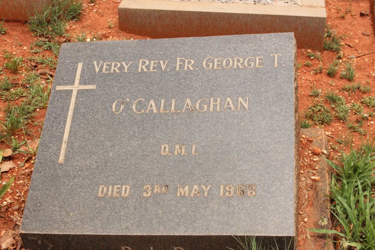 O'CALLAGHAN George T. -1966